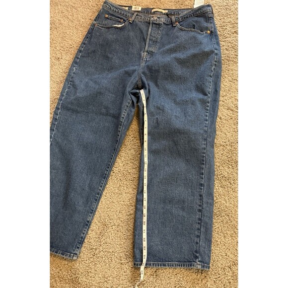 LEVIS RIBCAGE STRAIGHT ANKLE JEANS Plus Size 18W BUTTON FLY NWT DENIM - Picture 2 of 11
